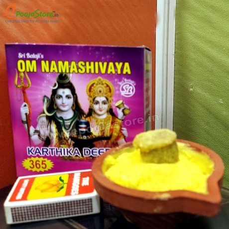 Karthikamasam Special 365 Wicks With Ghee Dip 